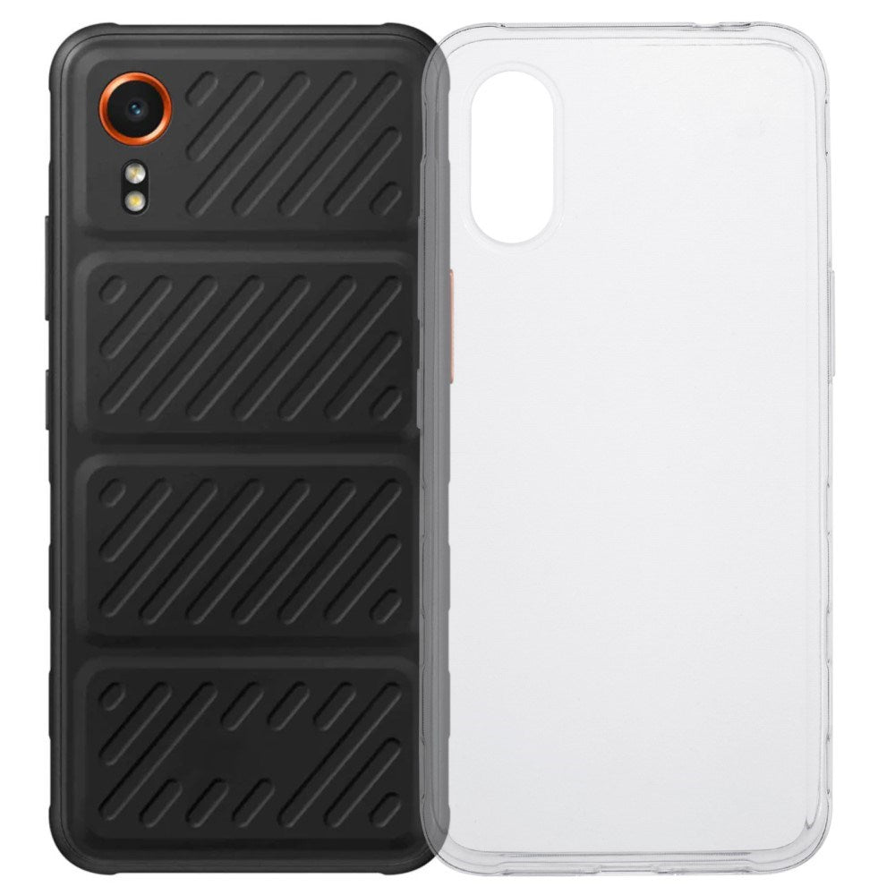 EIDERWOOD Samsung Galaxy Xcover 7 Flexible Plastic Back Case - Transparent