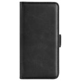 EIDERWOOD OnePlus 12R Glossy Faux Leather Wallet Case - Black