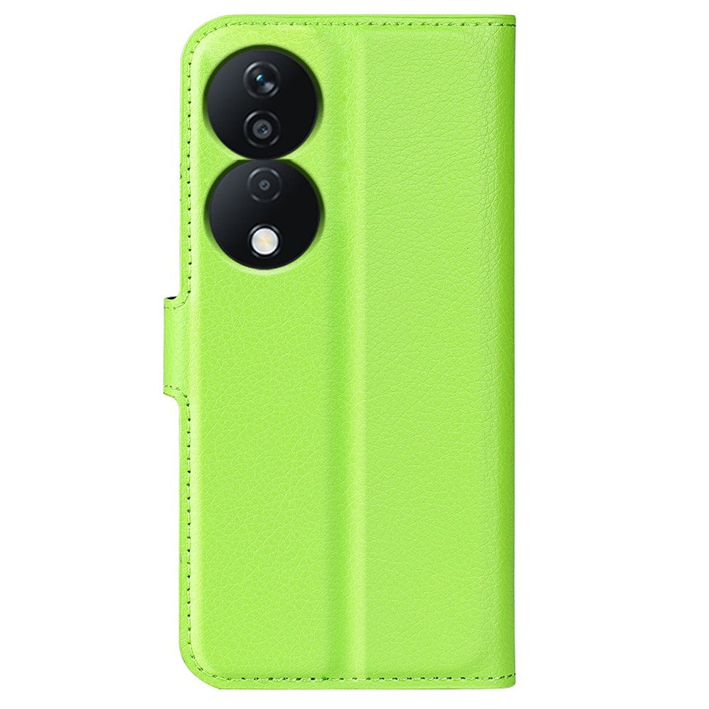 EIDERWOOD Honor X7b / 90 Smart Faux Leather Flip Case with Cardholder & Stand Function - Green