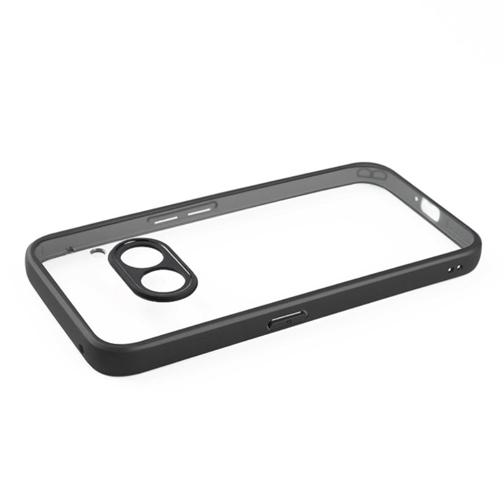 EIDERWOOD Nothing Phone (2a) Hybrid Plastic Case - Transparent / Black