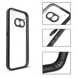 EIDERWOOD Nothing Phone (2a) Hybrid Plastic Case - Transparent / Black