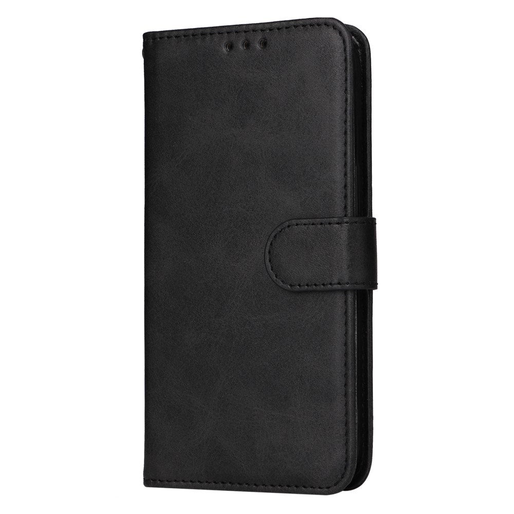 EIDERWOOD Google Pixel 10 / 10 Pro / 9 / 9 Pro Faux Leather Flip Case with Wallet & Strap - Black