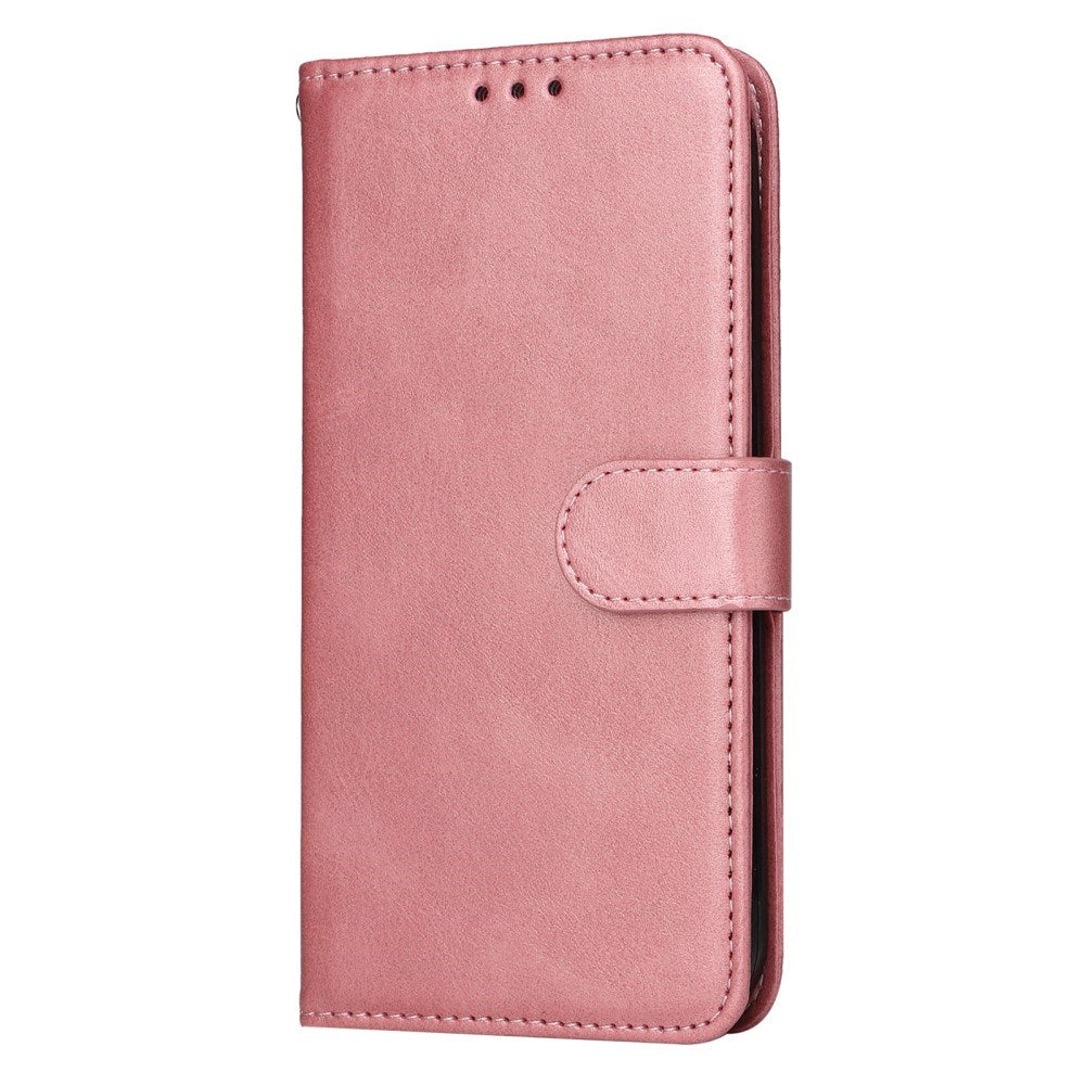 EIDERWOOD Google Pixel 10 / 10 Pro / 9 / 9 Pro Faux Leather Flip Case with Wallet & Strap - Pink