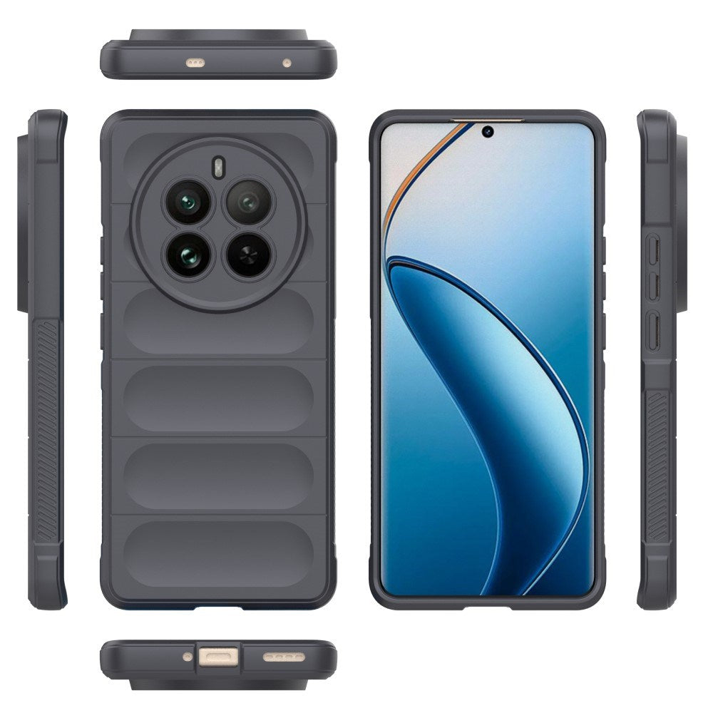 EIDERWOOD Realme 12 Pro (5G) / 12 Pro+ (5G) Flexible Plastic Case - Dark Grey