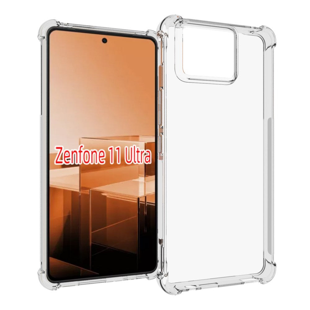 EIDERWOOD Asus Zenfone 11 Ultra Flexible Plastic Case - Transparent