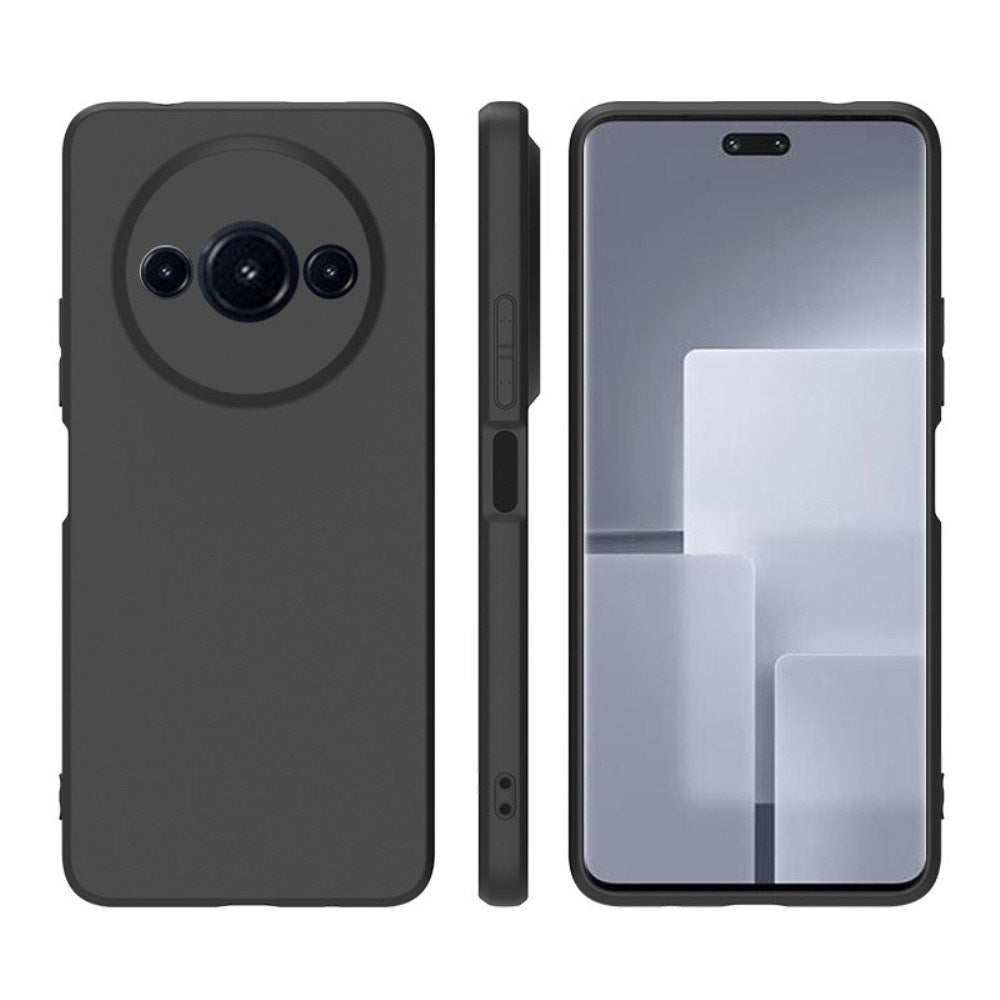 EIDERWOOD Xiaomi Redmi A3 Matte Flexible Plastic Case - Dark Grey