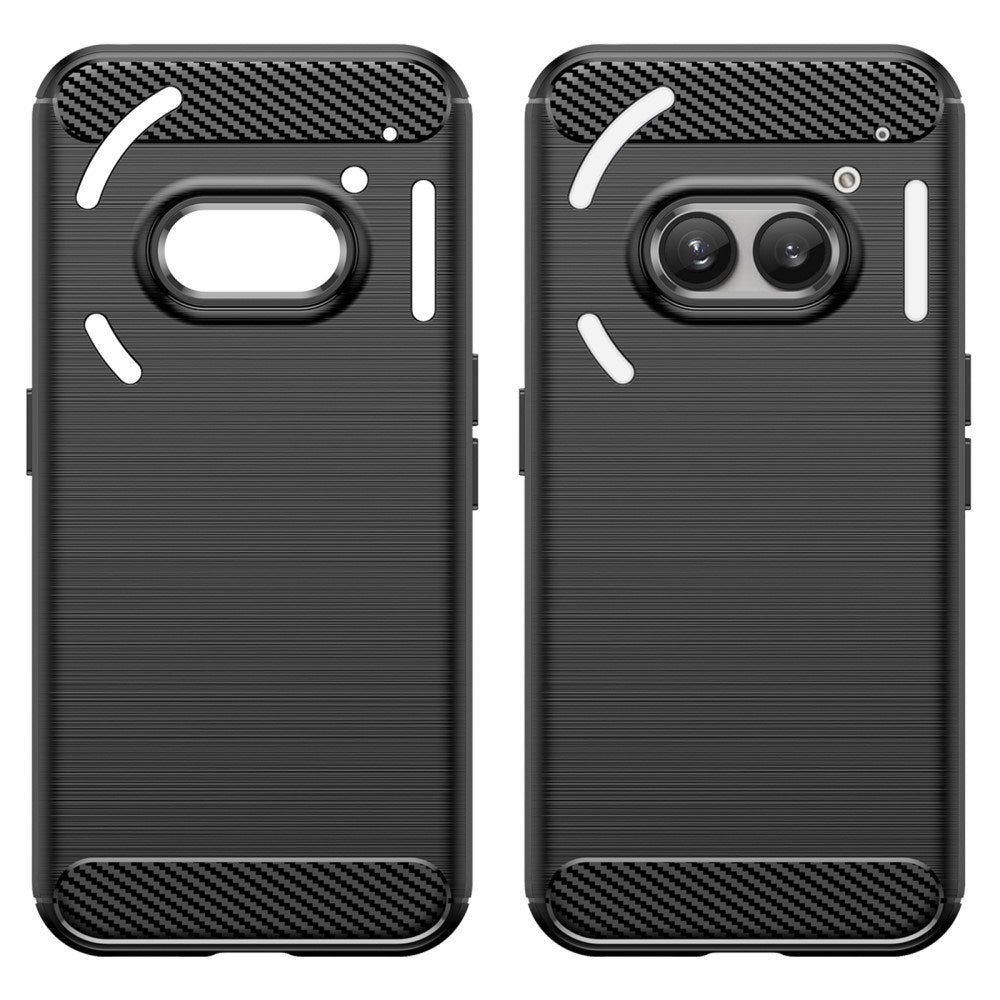 EIDERWOOD Nothing Phone (2a) / (2a) Plus Brushed Carbon Case - Black