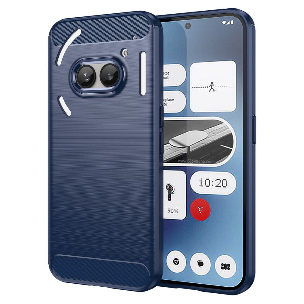 EIDERWOOD Nothing Phone (2a) / (2a) Plus Brushed Carbon Case - blue