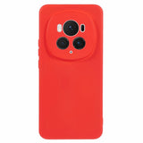 EIDERWOOD Honor Magic6 Pro 5G Case – Flexible Plastic Cover with Fiber Lining and Precise Lens Cutout - Red