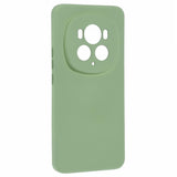 EIDERWOOD Honor Magic6 Pro 5G Case – Flexible Plastic Cover with Fiber Lining and Precise Lens Cutout - Light Green