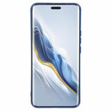 EIDERWOOD Honor Magic6 Pro 5G Case – Flexible Plastic Cover with Fiber Lining and Precise Lens Cutout - Blue