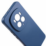 EIDERWOOD Honor Magic6 Pro 5G Case – Flexible Plastic Cover with Fiber Lining and Precise Lens Cutout - Blue