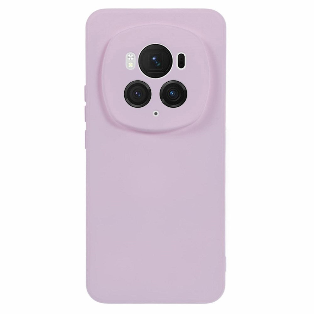 EIDERWOOD Honor Magic6 Pro 5G Case – Flexible Plastic Cover with Fiber Lining and Precise Lens Cutout - Purple