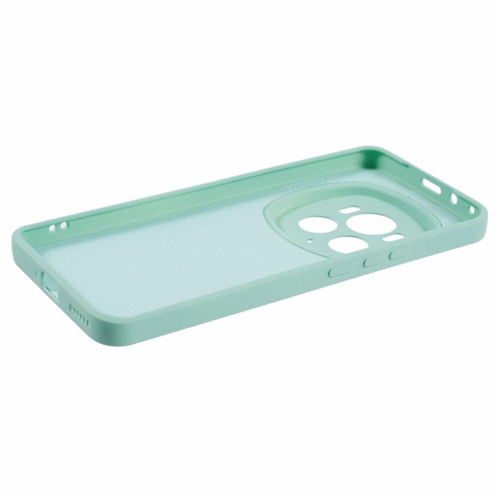 EIDERWOOD Honor Magic6 Pro 5G Case – Flexible Plastic Cover with Fiber Lining and Precise Lens Cutout- Turquoise