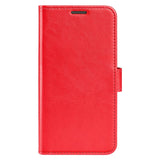 EIDERWOOD Honor X8b Leather Wallet Case w. Magnetic Lock - Red