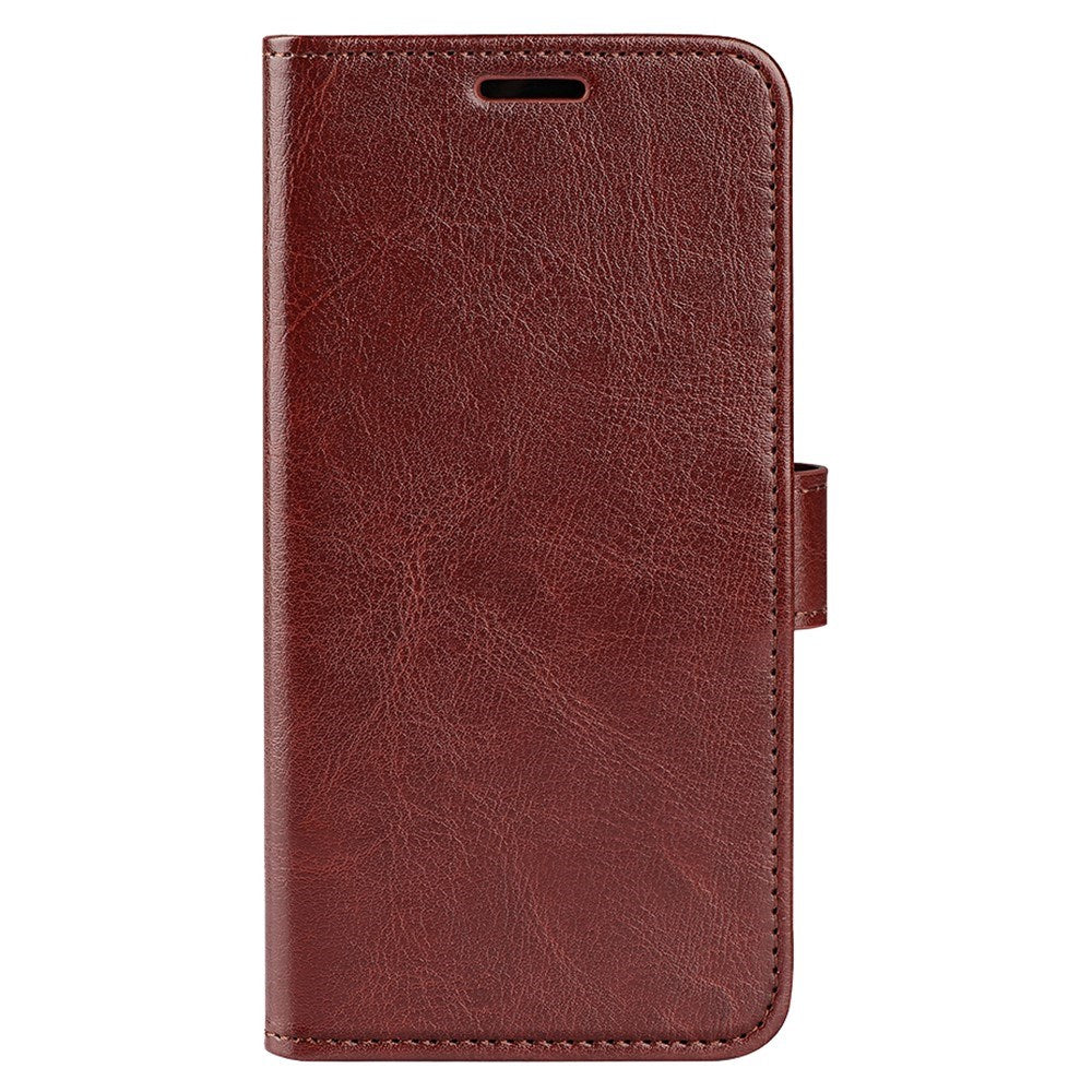 EIDERWOOD Honor X8b Leather Wallet Case w. Magnetic Lock - Brown