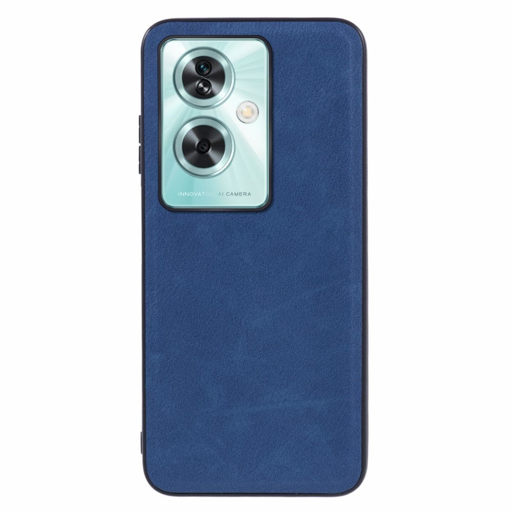 EIDERWOOD OnePlus Nord N30 SE (5G) Leather Coated Plastic Case - Blue