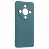 EIDERWOOD Honor Magic6 Lite 5G Case – Flexible Plastic Cover with Fiber Lining and Precise Lens Cutout - Dark Green