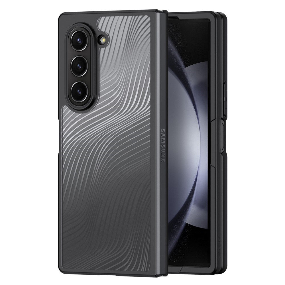 Samsung Galaxy Z Fold6 DUX DUCIS Aimo Series Plastic Case - Transparent / Black