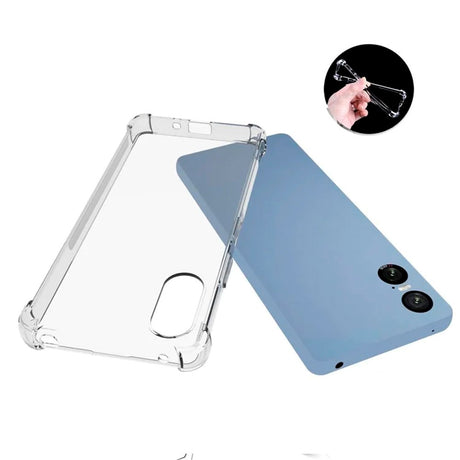 EIDERWOOD Sony Xperia 5 VI Flexible Plastic Back Case - Transparent