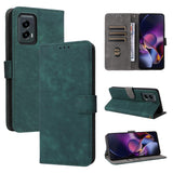 EIDERWOOD Motorola Moto G Stylus 5G (2024) Leather Flip Case with Wallet and Strap - Green