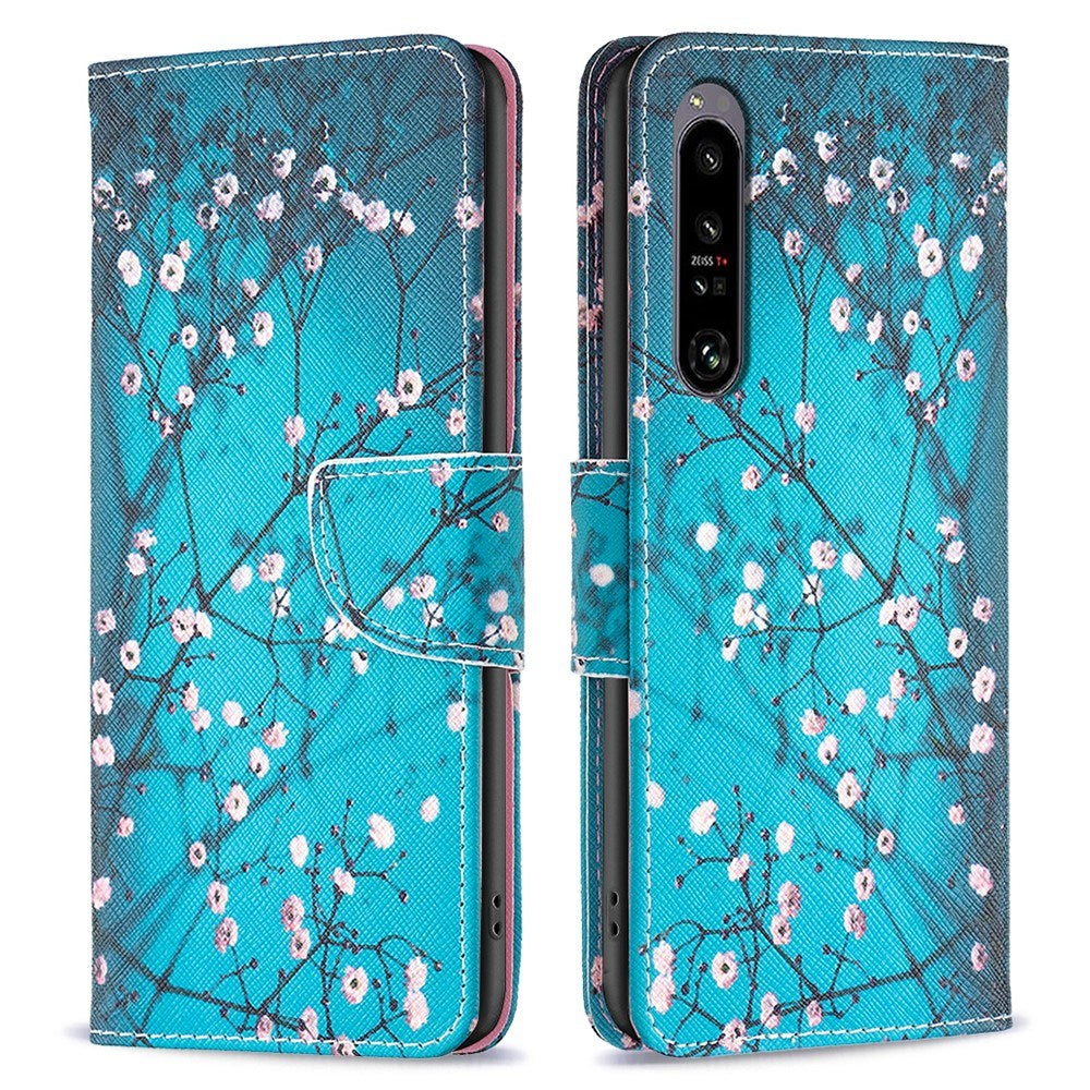 EIDERWOOD Sony Xperia 1 VI Leather Wallet Case & Print - Flower Tree