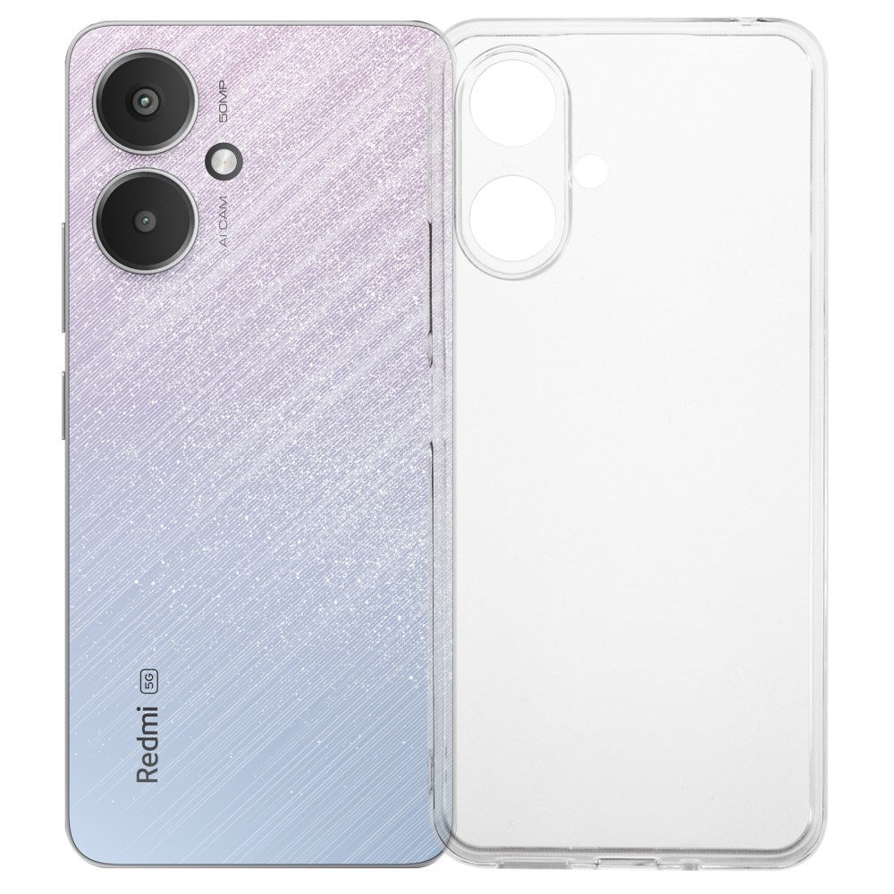 EIDERWOOD Xiaomi Redmi 13C (5G) Flexible Plastic Case - Transparent