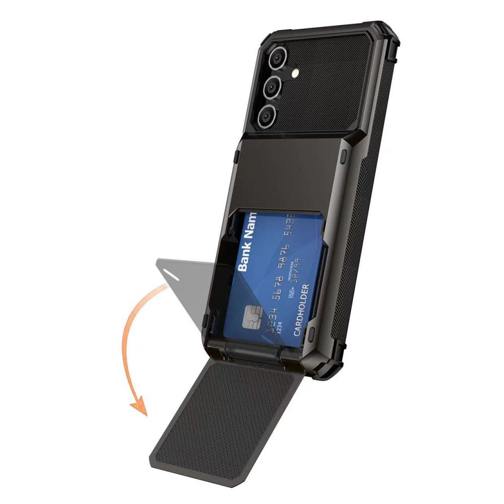 EIDERWOOD Samsung Galaxy S23 FE Tough Case with Card Holder - White