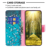 EIDERWOOD Sony Xperia 10 VI Leather Wallet Case & Print - Flower Tree