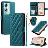 EIDERWOOD OnePlus Nord N30 SE (5G) / Oppo A79 (5G) / A2 (5G) Leather Case w. Strap & Crossbody Bag Function - Green