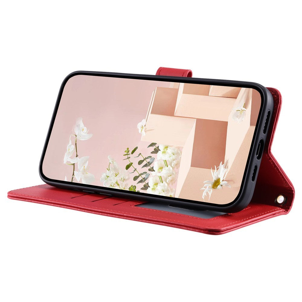 EIDERWOOD OnePlus Nord N30 SE (5G) / Oppo A79 (5G) / A2 (5G) Leather Case w. Strap & Crossbody Bag Function - Red