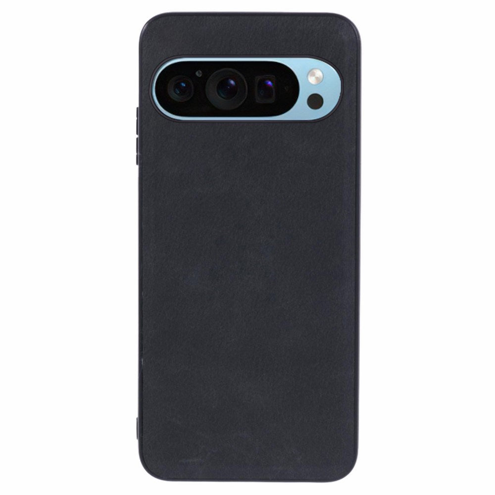 EIDERWOOD Google Pixel 9 Pro XL Faux Leather Case - Black