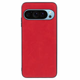 EIDERWOOD Google Pixel 9 Pro XL Faux Leather Case - Red