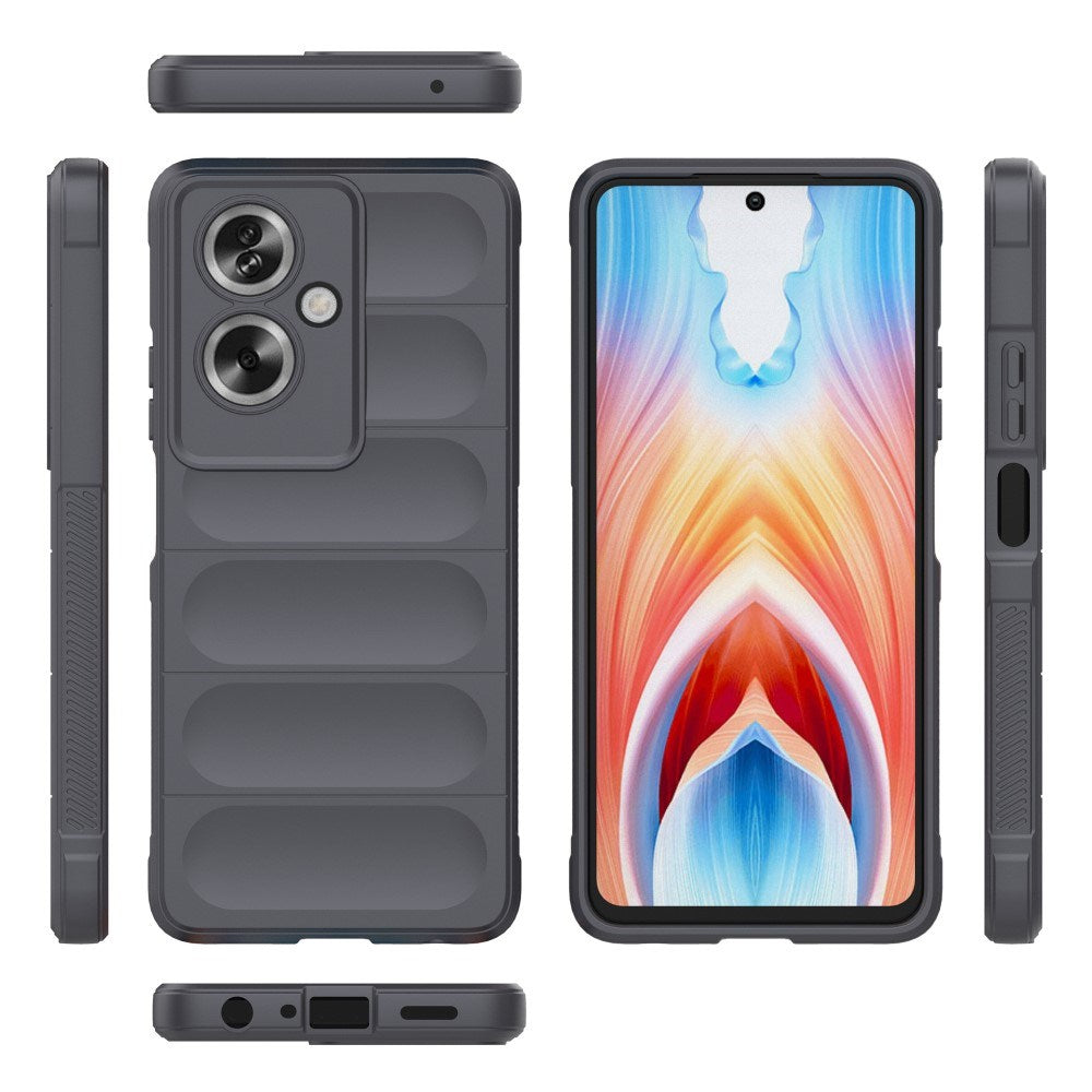 EIDERWOOD Oppo A79 (5G) / A2 (5G) Flexible Plastic Case - Grey