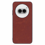 EIDERWOOD Nothing Phone (2a) / (2a) Plus Leather Case m. Flexible Plastic Edges - Brown