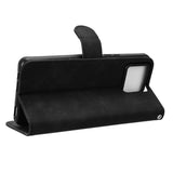 EIDERWOOD Asus Zenfone 11 Ultra Leather Flip Case w. Wallet & Stand Function - Black