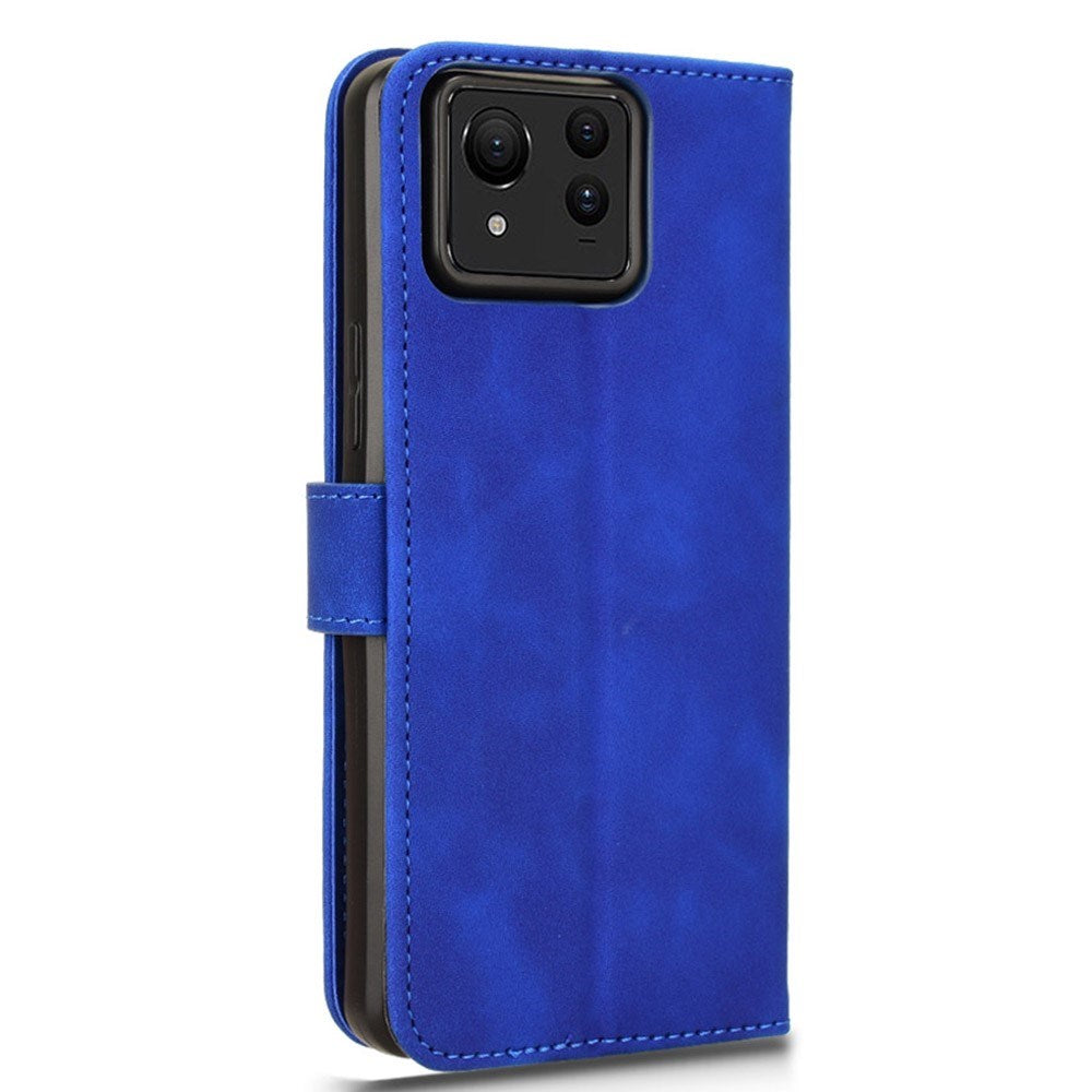 EIDERWOOD Asus Zenfone 11 Ultra Leather Flip Case w. Wallet & Stand Function - Blue