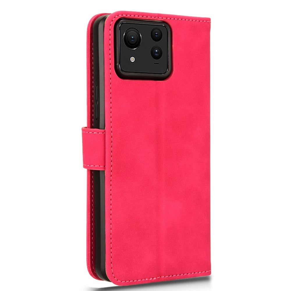 EIDERWOOD Asus Zenfone 11 Ultra Leather Flip Case w. Wallet & Stand Function - Pink