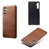 EIDERWOOD Samsung Galaxy M15 (5G) Vegan Leather Case - Brown