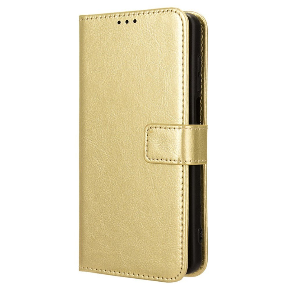 EIDERWOOD TCL 501 Faux Leather Flip Case with Stand & Wallet - Gold