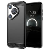 EIDERWOOD Huawei Pura 70 Pro / 70 Pro+ (Plus) Brushed Carbon Case - Black