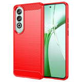 EIDERWOOD OnePlus Nord CE4 (5G) Brushed Carbon Case - Red