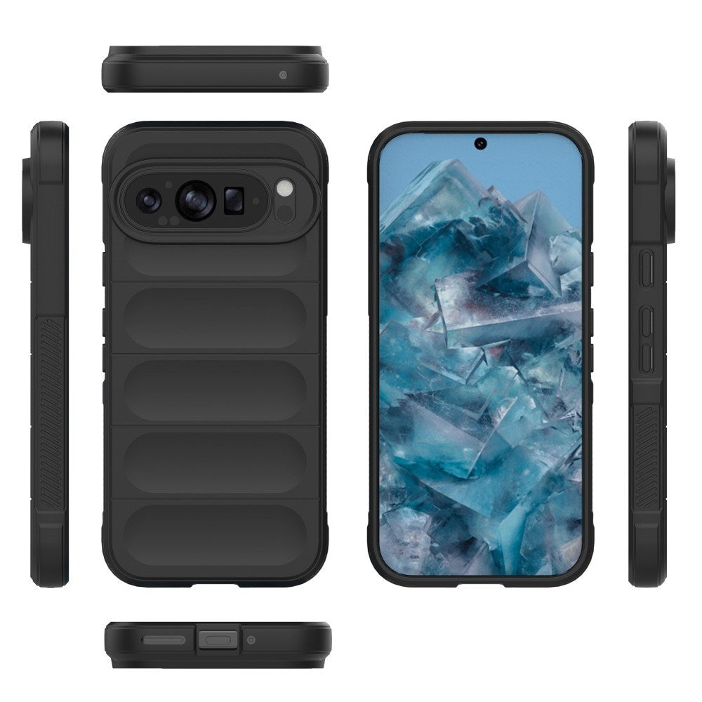 EIDERWOOD Google Pixel 9 / Pixel 9 Pro Flexible Plastic Case - Black