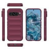 EIDERWOOD Google Pixel 9 / Pixel 9 Pro Flexible Plastic Case - Wine Red