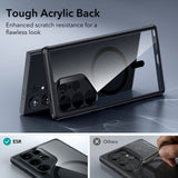 Samsung Galaxy S24 Ultra ESR Classic Hybrid Halolock Case - MagSafe Compatible - Black Transparent