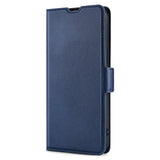 EIDERWOOD Huawei Pura 70 Ultra Flip Case in Faux Leather with Card Holder & Stand Function - Blue