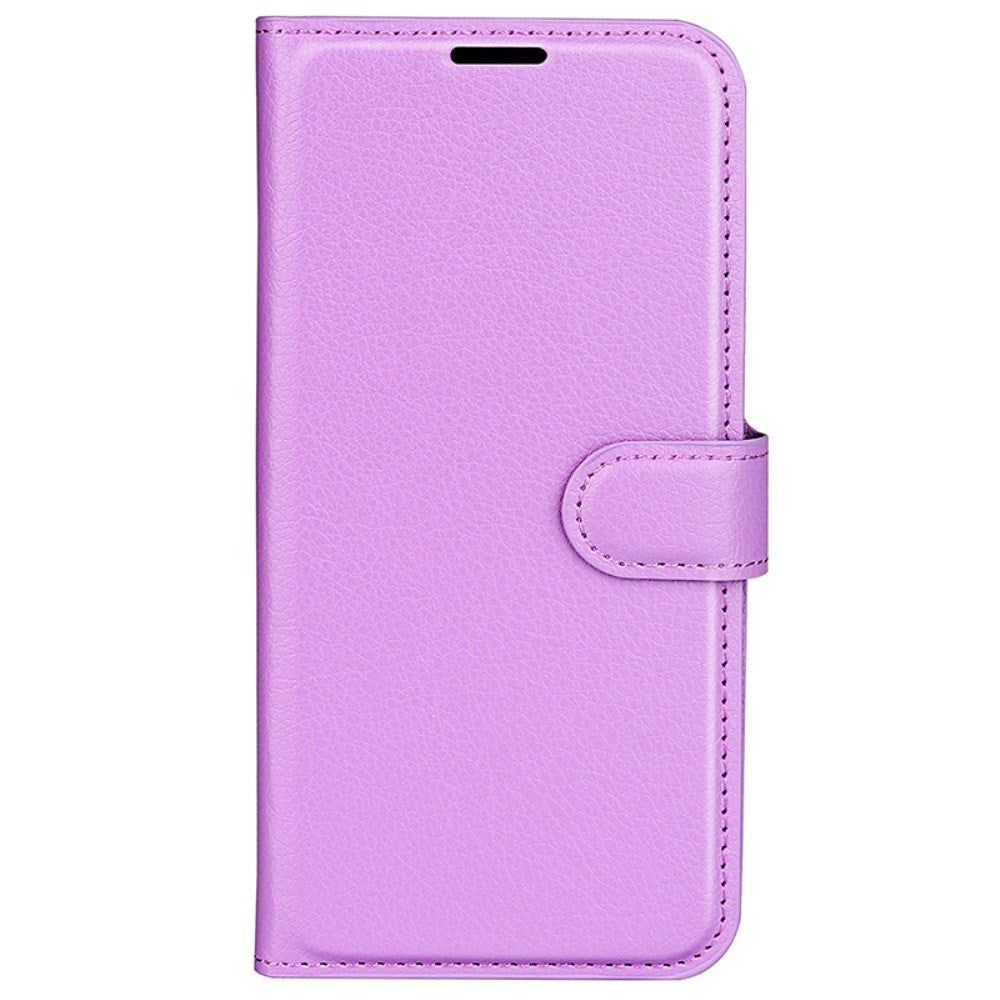 EIDERWOOD Honor 200 Lite Faux Leather Flip Case with Cardholder & Stand Function - Purple