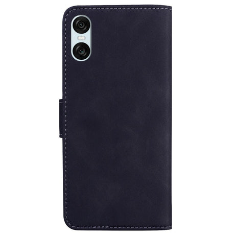 EIDERWOOD Sony Xperia 5 VI Leather Case with Wallet - Black