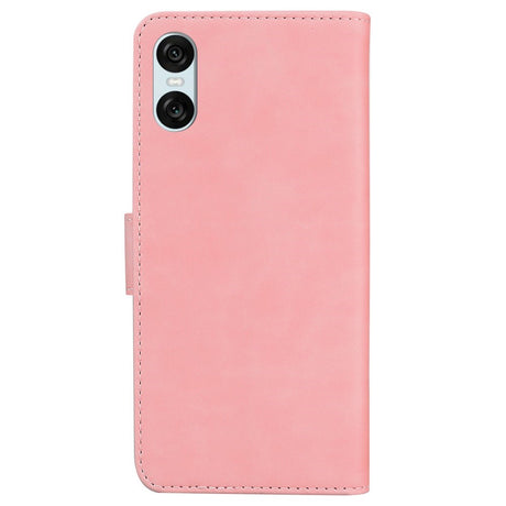 EIDERWOOD Sony Xperia 5 VI Leather Case with Wallet - Pink