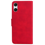 EIDERWOOD Sony Xperia 5 VI Leather Case with Wallet - Red